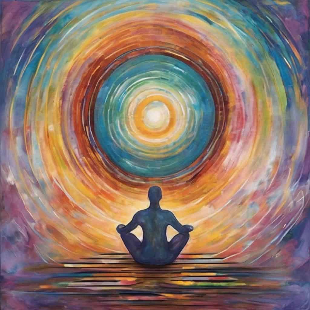 Ευγνωμοσύνη και προσωπική ανάπτυξη σε μια πολύχρωμη ζωγραφική.