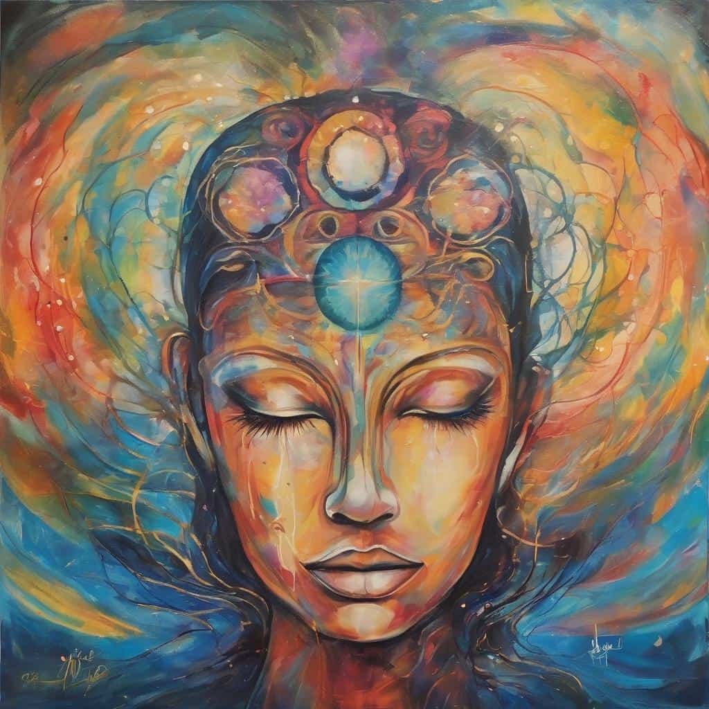 Ατμόσφαιρα ευγνωμοσύνης και πνευματικής αφύπνισης, τέχνη που εμπνέει να ζεις ευγνώμονα.